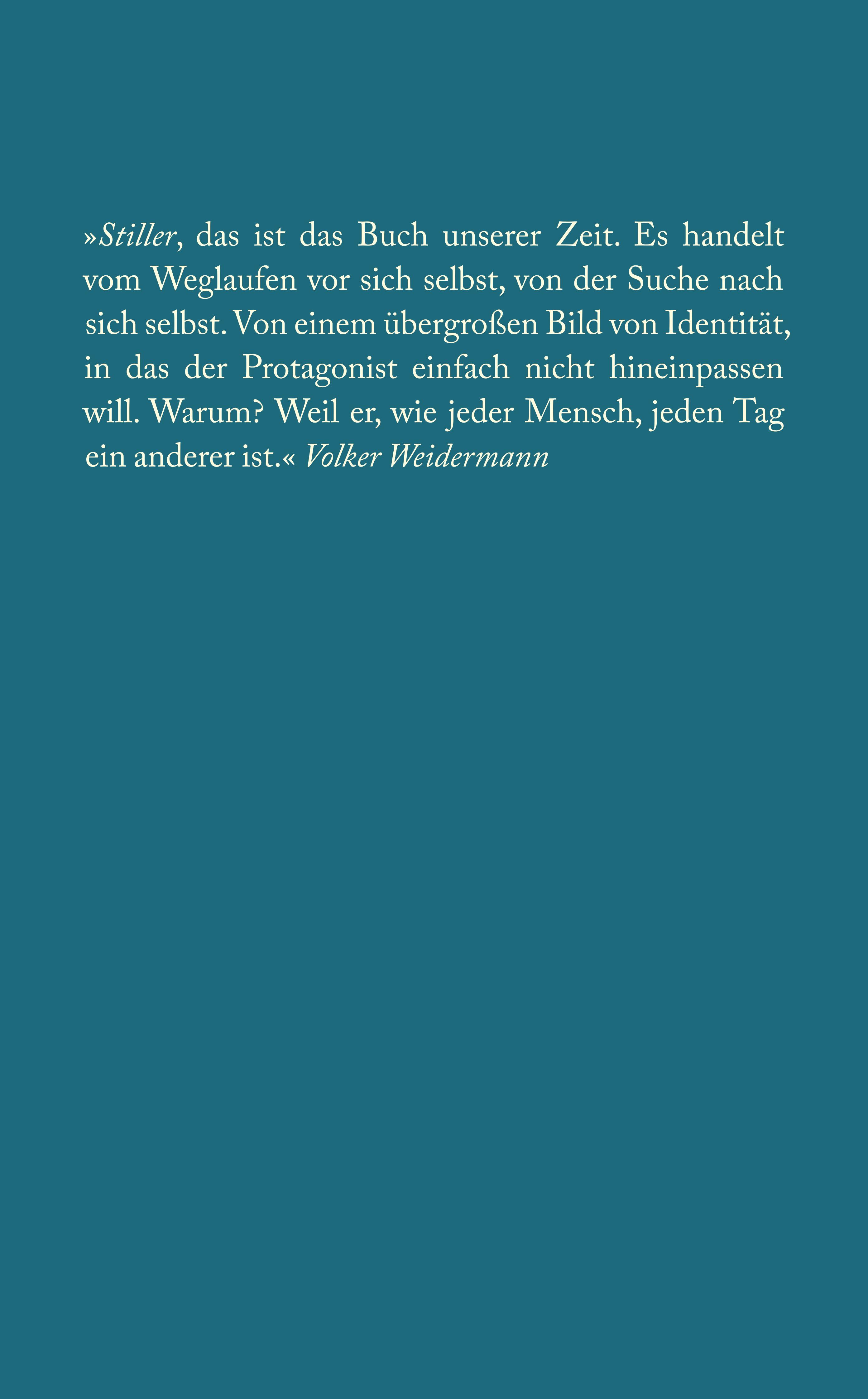 Rückseitencover Stiller