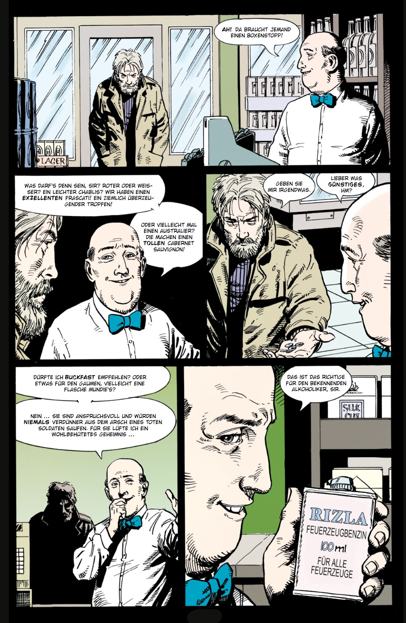 Beispielinhalt (Bild) Hellblazer von Garth Ennis