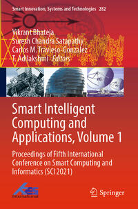 Vorderes Coverbild Smart Intelligent Computing and Applications, Volume 1