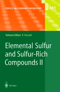 Vorderes Coverbild Elemental Sulfur and Sulfur-Rich Compounds II