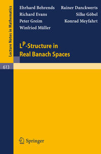 Vorderes Coverbild LP-Structure in Real Banach Spaces