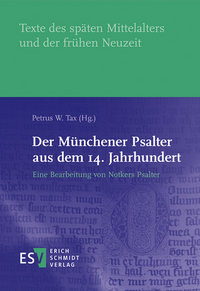 Vorderes Coverbild Der Münchener Psalter aus dem 14. Jahrhundert