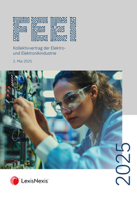Vorderes Coverbild Kollektivvertrag der Elektro- und Elektronikindustrie 2025