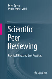 Vorderes Coverbild Scientific Peer Reviewing