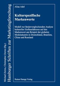 Vorderes Coverbild Kulturspezifische Markenwerte