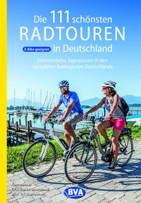 Vorderes Coverbild Die 111 schönsten Radtouren in Deutschland