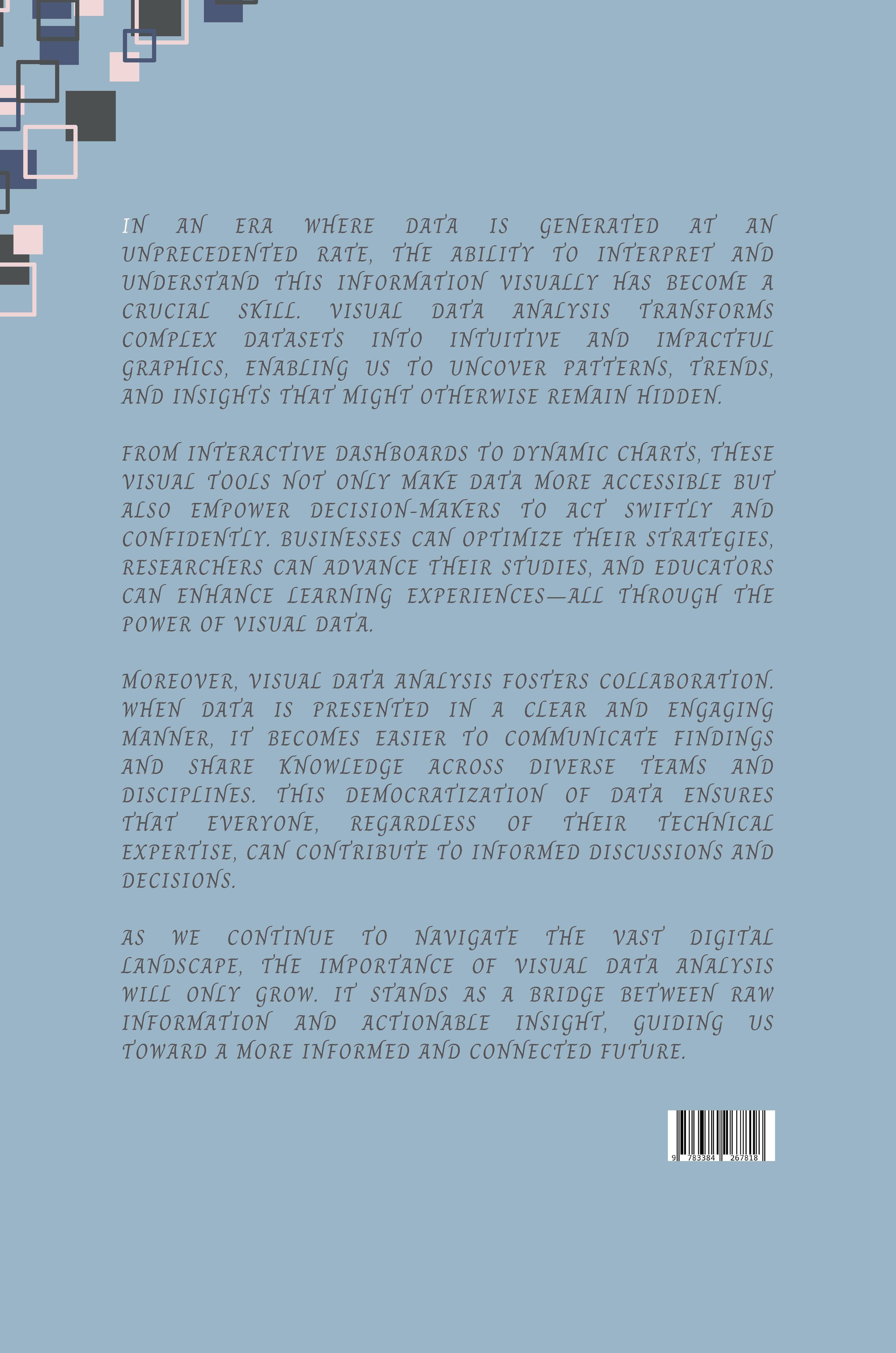 Rückseitencover Seeing is Believing: How Visual Data Analysis Empowers Us in a Digital Age