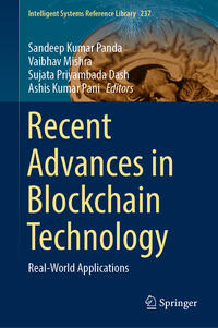 Vorderes Coverbild Recent Advances in Blockchain Technology