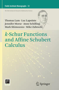 Vorderes Coverbild k-Schur Functions and Affine Schubert Calculus