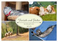 Vorderes Coverbild Tierisch und Heiter - Das Leben geht weiter 2025 (Wandkalender 2025 DIN A2 quer), CALVENDO Monatskalender