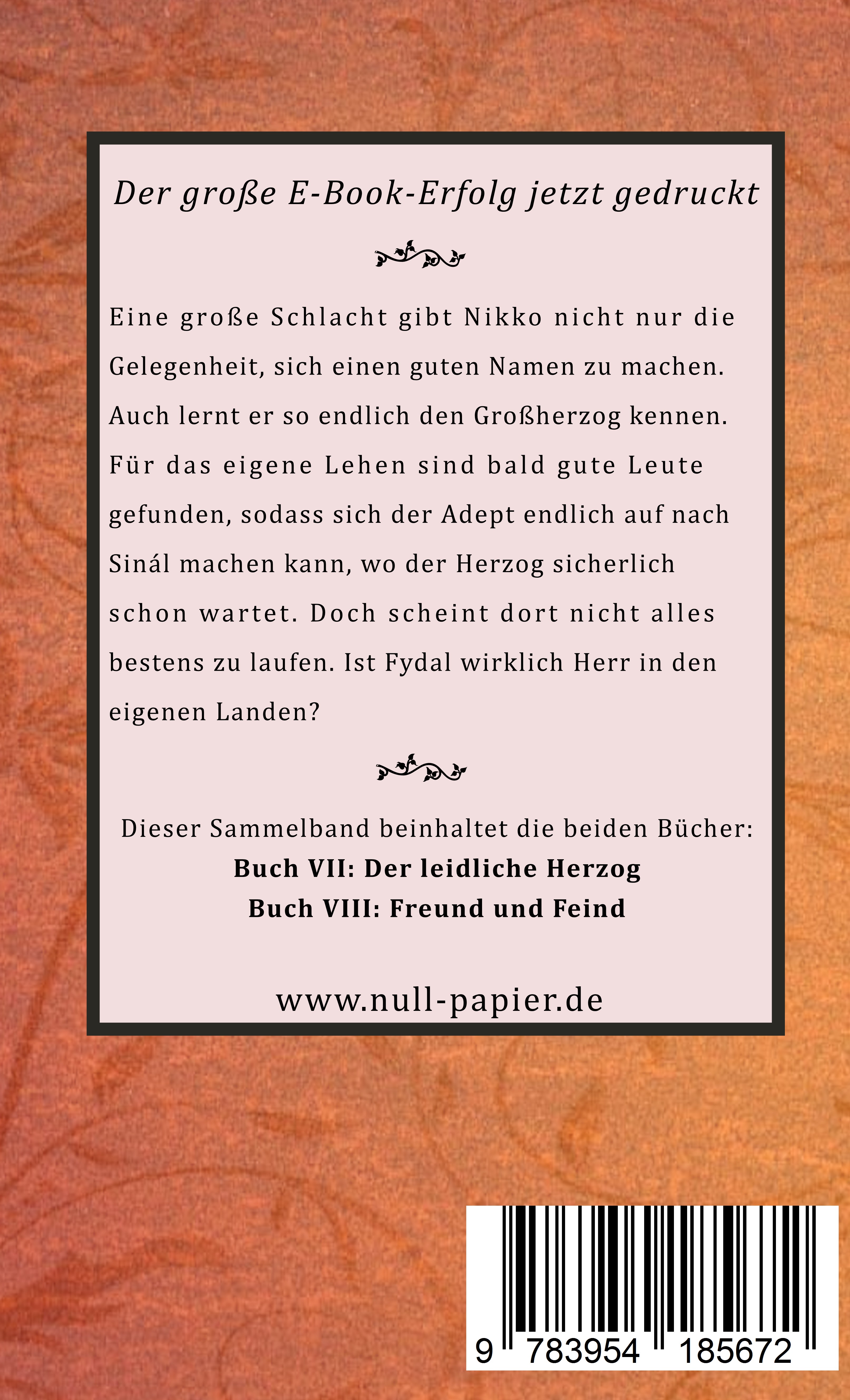 Rückseitencover Der Hexer von Hymal – Sammelband 4