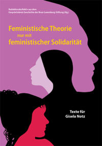Vorderes Coverbild Feministische Theorie nur mit feministischer Solidarität