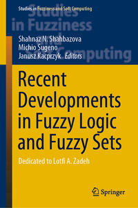 Vorderes Coverbild Recent Developments in Fuzzy Logic and Fuzzy Sets