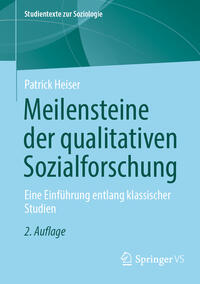 Vorderes Coverbild Meilensteine der qualitativen Sozialforschung