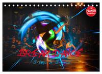 Vorderes Coverbild Break Dance B-boys & B-girls (Tischkalender 2025 DIN A5 quer), CALVENDO Monatskalender