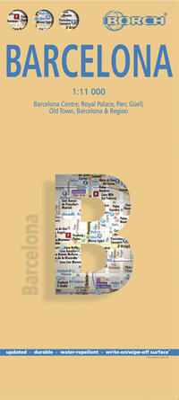 Vorderes Coverbild Barcelona, Borch Map