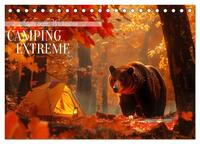 Vorderes Coverbild Camping Extreme (Tischkalender 2026 DIN A5 quer), CALVENDO Monatskalender