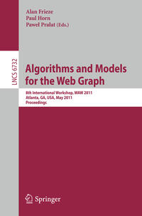 Vorderes Coverbild Algorithms and Models for the Web-Graph