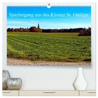 Vorderes Coverbild Spaziergang um das Kloster St. Ottilien (hochwertiger Premium Wandkalender 2026 DIN A2 quer), Kunstdruck in Hochglanz