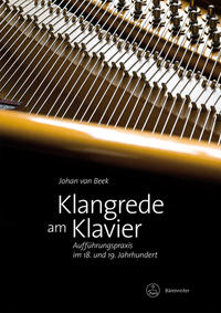 Vorderes Coverbild Klangrede am Klavier