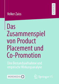 Vorderes Coverbild Das Zusammenspiel von Product Placement und Co-Promotion