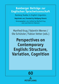 Vorderes Coverbild Perspectives on Contemporary English: Structure, Variation, Cognition
