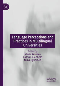 Vorderes Coverbild Language Perceptions and Practices in Multilingual Universities