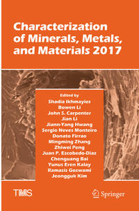 Vorderes Coverbild Characterization of Minerals, Metals, and Materials 2017