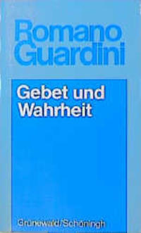 Vorderes Coverbild Gebet und Wahrheit