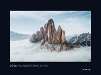 Vorderes Coverbild Faszinierende Alpen - KUNTH Wandkalender 2026