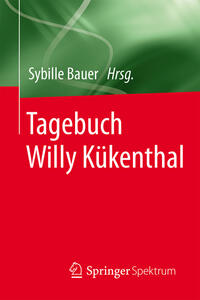 Vorderes Coverbild Tagebuch Willy Kükenthal