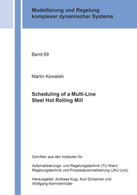 Vorderes Coverbild Scheduling of a Multi-Line Steel Hot Rolling Mill