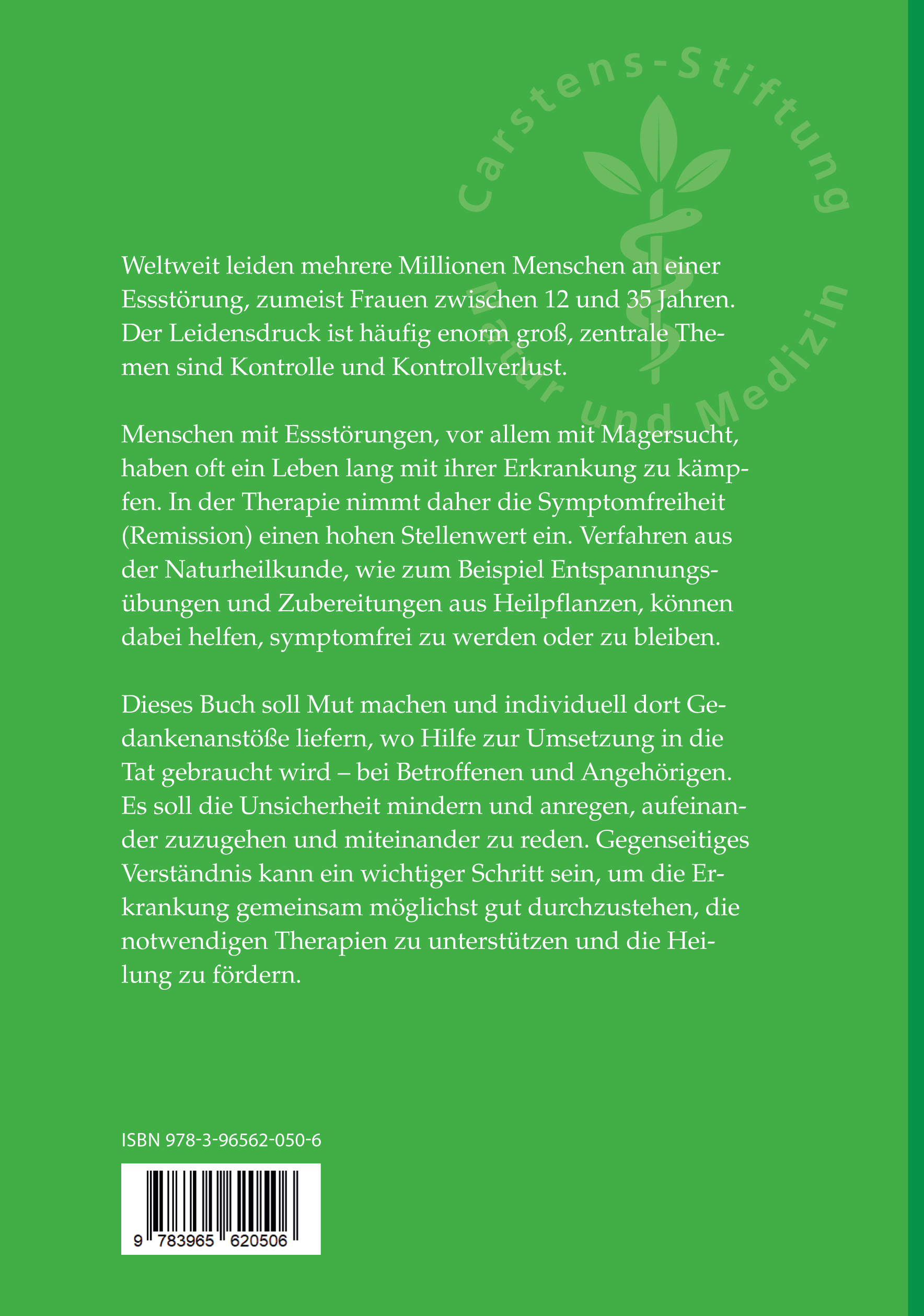 Rückseitencover Essstörungen