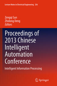 Vorderes Coverbild Proceedings of 2013 Chinese Intelligent Automation Conference
