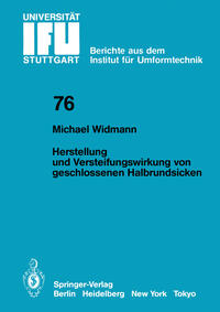 Vorderes Coverbild Herstellung und Versteifungswirkung von geschlossenen Halbrundsicken