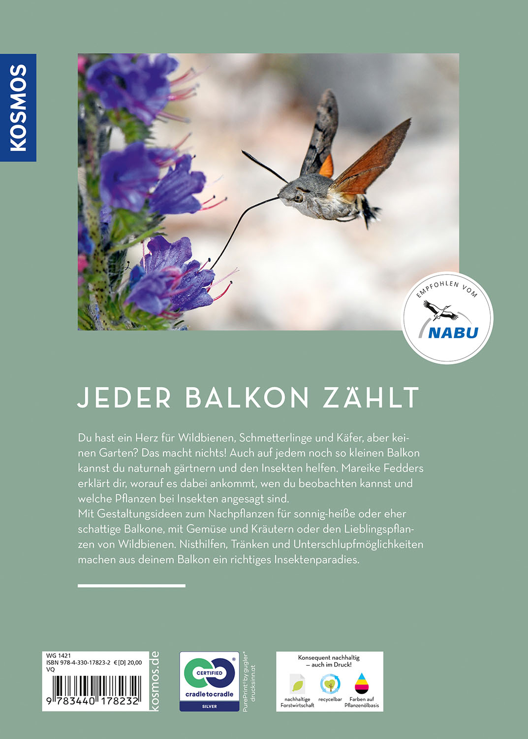 Rückseitencover Dein Balkon summt!