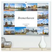 Vorderes Coverbild Bremerhaven Stadtansichten (hochwertiger Premium Wandkalender 2026 DIN A2 quer), Kunstdruck in Hochglanz