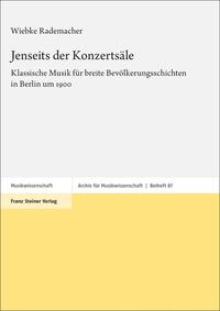 Vorderes Coverbild Jenseits der Konzertsäle