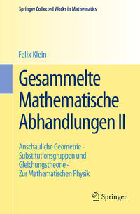 Vorderes Coverbild Gesammelte Mathematische Abhandlungen II