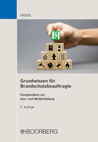Vorderes Coverbild Grundwissen für Brandschutzbeauftragte