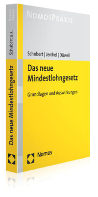 Vorderes Coverbild Das neue Mindestlohngesetz