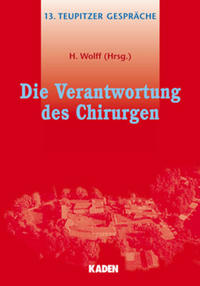 Vorderes Coverbild Die Verantwortung des Chirurgen