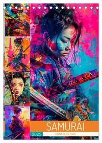 Vorderes Coverbild Samurai - Onna Bugeisha (Tischkalender 2025 DIN A5 hoch), CALVENDO Monatskalender