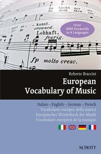 Vorderes Coverbild Europäisches Wörterbuch der Musik