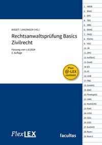 Vorderes Coverbild FlexLex Rechtsanwaltsprüfung Basics – Zivilrecht