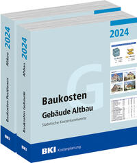 Vorderes Coverbild Baukosten Gebäude + Positionen Altbau 2024