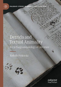 Vorderes Coverbild Derrida and Textual Animality