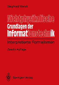 Vorderes Coverbild Nichtphysikalische Grundlagen der Informationstechnik
