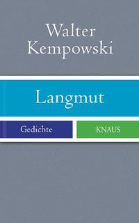 Vorderes Coverbild Langmut