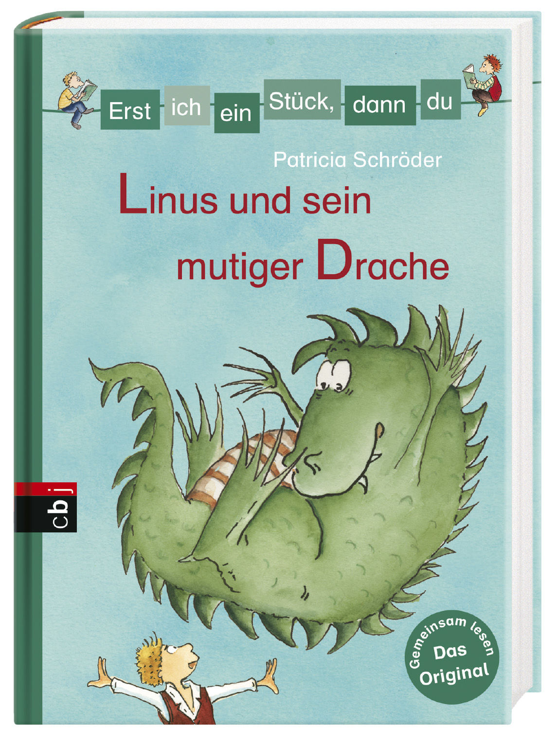 Beispielinhalt (Bild) Erst ich ein Stück, dann du - Linus und sein mutiger Drache
